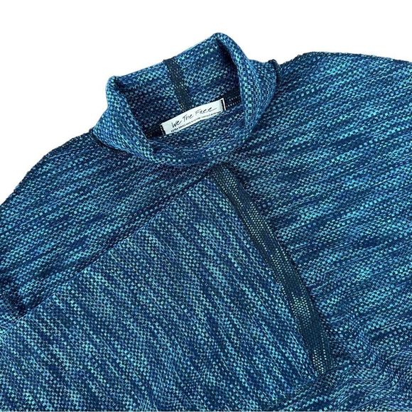 We the Free Sunny Days Turtleneck Sweater Women's XS Blue‎ - Picture 1 of 5
